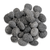 Tumbled Gray Lava Stone - Small 1/2" - 1" - American Fire Glass - Top