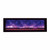 60" Panorama Slim Electric Fireplace BI-60-SLIM - Amantii | Purple Media