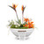 Roma Planter Bowl With Water | The Outdoor Plus - Limestone
