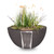 Luna Planter Bowl with Water | The Outdoor Plus - Chestnut