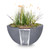 Luna Planter Bowl with Water | The Outdoor Plus - Gray
