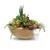 Sedona Planter Bowl with Water | The Outdoor Plus - Brown
