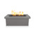 Ramona Rectangular Concrete Fire Table | The Outdoor Plus - Natural Gray