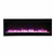 60" Tru-View-XL Electronic Fireplace - Amantii | Glass Media Purple
