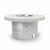 The Outdoor Plus Ready to Finish Round Fire Pit Table Form with Door - Tall