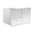 33" 2 Drawer & Vented LP Tank Pullout Drawer Combo - Summerset Grills