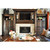 Arcadia Rectangular Fireplace Door - Wrought Iron | Living Room Install