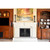 Arcadia Rectangular Fireplace Door - Wrought Iron | Straight