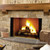 Biltmore 42" Radiant Wood Burning Fireplace w/Herringbone Brick Pattern - Majestic