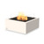 Base 30 Outdoor Gas Fire Pit Table - EcoSmart Fire - Bone