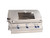 Aurora Stainless Steel Built-In Grill w/Backburner & Rotisserie Kit with Window Natural Gas - Fire Magic