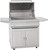 Charcoal Grill on Cart Oprn