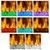 Dimplex Multi-Fire XHD™ Electric Firebox Glass Media Color Options: Green, Blue, Purple, Red, Turquoise, Brown, Light Blue, White