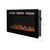 Sierra 48" Linear Electric Fireplace | Dimplex | Dimensions
