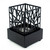 Lenora Ethanol Table Top Fire Pit Black- AMS Fireplace