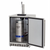 True Flame 24" 6.6c Deluxe Outdoor Rated Double Tap Kegerator - Completed, TF-RFR-24DK2