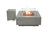 Brooklyn Fire Pit - Concrete GFRC | AMS Fireplace