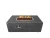 Danville Fire Table - Pewter - Travertine - Propane Gas