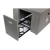 Danville Fire Table - Pewter - Travertine - Propane Gas