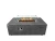 Danville Fire Table - Pewter - Travertine - Propane Gas