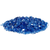 Cobalt - 1/4" Reflective Fire Glass - 10lbs | American Fire Glass