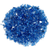 Cobalt - 1/4" Reflective Fire Glass - 10lbs | American Fire Glass