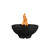 Roma Fire Bowl | The Outdoor Plus - Black