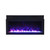 50" Panorama Extra Slim Electric Fireplace BI-50-XTRASLIM - Amantii | Purple Ice Media