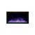 30" Panorama Extra Slim Electric Fireplace BI-30-XTRASLIM - Amantii | Magenta Ice