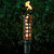 Box Weave Fire Torch Stainless Steel | The Outdoor Plus - Front View