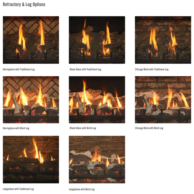 Bellingham 38 Rectangular Gas Fireplace Kozy Heat