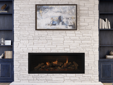 Kozy Heat Nordik Nordik 60TL Log Gas Fireplace