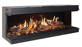 バーマット　ブルガル　グランマルニエ　ビーフィーター The DaVinci GreenSmart Electric Fireplace Bay View - By Travis