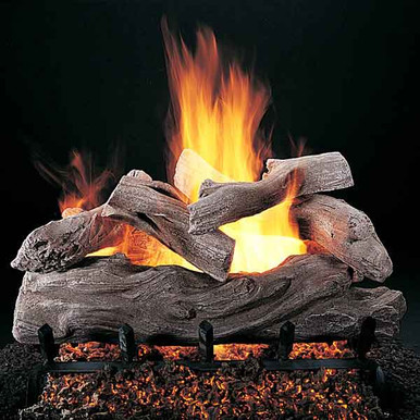 Rasmussen 15 Inch Manzanita Ceramic Log Set - Single Face ML155