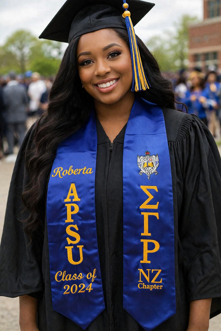 Sigma Gamma Rho Satin Stole