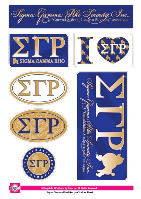 SGRHO  Lifestyle Stickers  SGRHO  Lifestyle Stickers