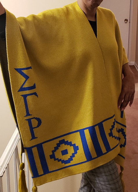 SHAWL: SGRHO  WOVEN WINTER SHAWL SHAWL: SGRHO  WOVEN WINTER SHAWL