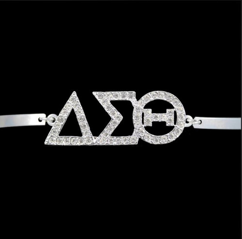 DST Austrian Crystal Bracelet In Silver