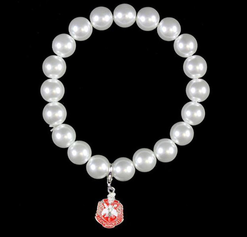 DST Pearl Bracelet w/ Shield