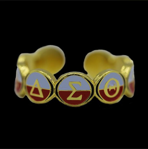 DST Gold Metal Friendship Ring