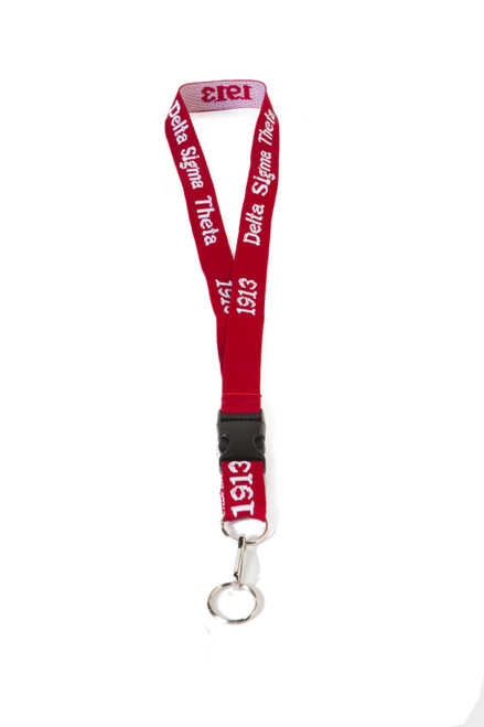 DST Woven  Lanyard (RED) DST Woven  Lanyard (RED)