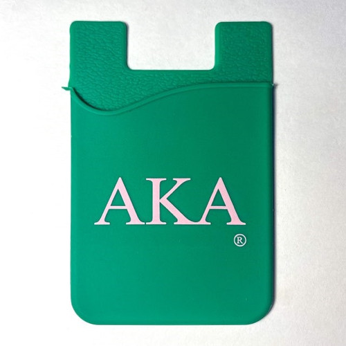 Card Holder:   AKA Silicone Cellphone Card Holders (Green) Card Holder:   AKA Silicone Cellphone Card Holders (Green)