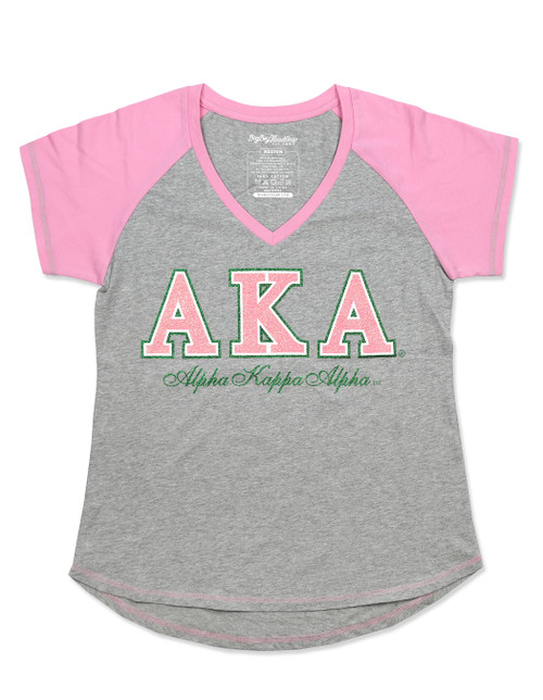 Copy of AKA  V - Neck  Tee Shirt ( ONLY SMALL &  2XL IN STOCK) Copy of AKA  V - Neck  Tee Shirt ( ONLY SMALL &  2XL IN STOCK)