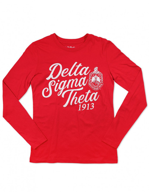 DST LONG SLEEVE TEE_RED