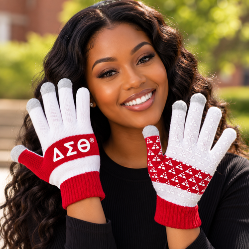 DST  Knit Texting Gloves w/ Added Grips