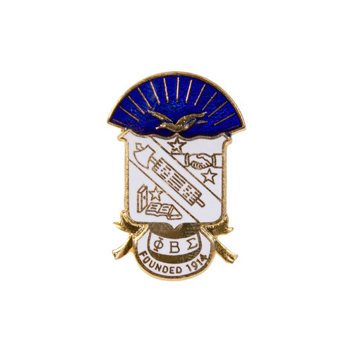 3D Color Shield Pin (PBS)