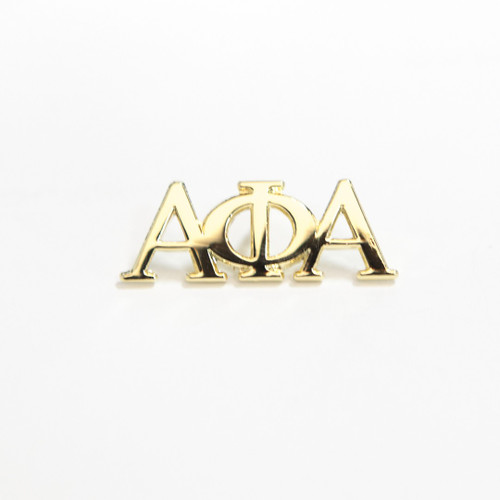3 Letter Gold Pin (APA)