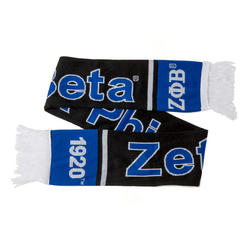 SCARF:   Black ZPB Knit Scarf SCARF:   Black ZPB Knit Scarf