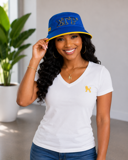SGRHO Novelty Bucket Hat  (Blue )