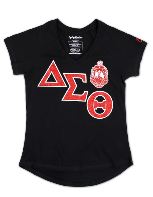 Black DST V-NECK TEE (3XL ONLY ) (FS) Black DST V-NECK TEE (3XL ONLY ) (FS)